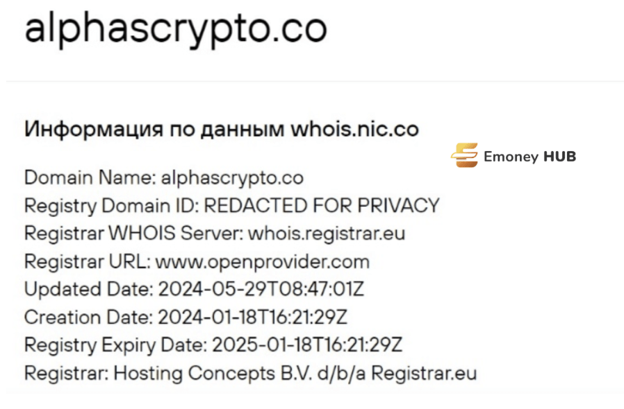 AlphasCrypto отзывы