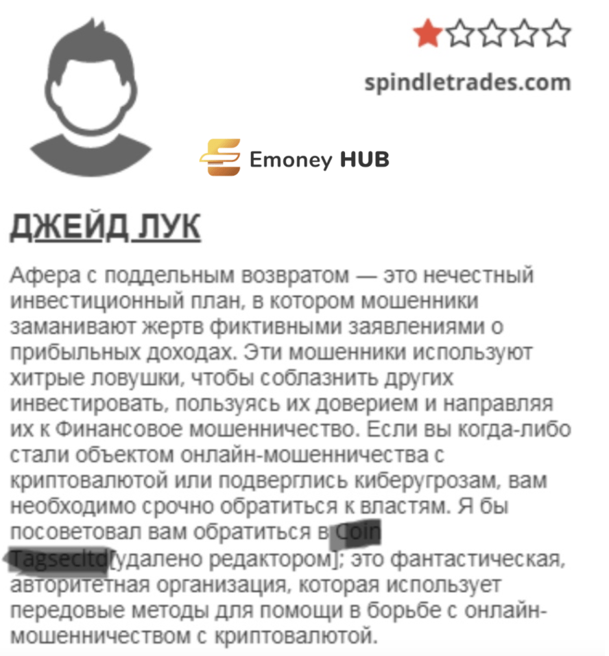 Шпиндль Трейд отзывы