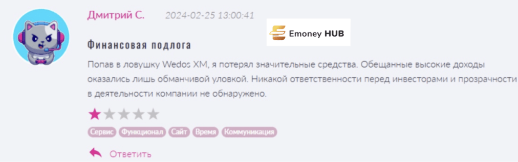 wedosxm.net отзывы