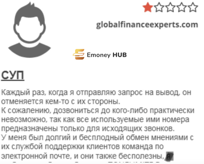 globalfinanceexperts.com отзывы