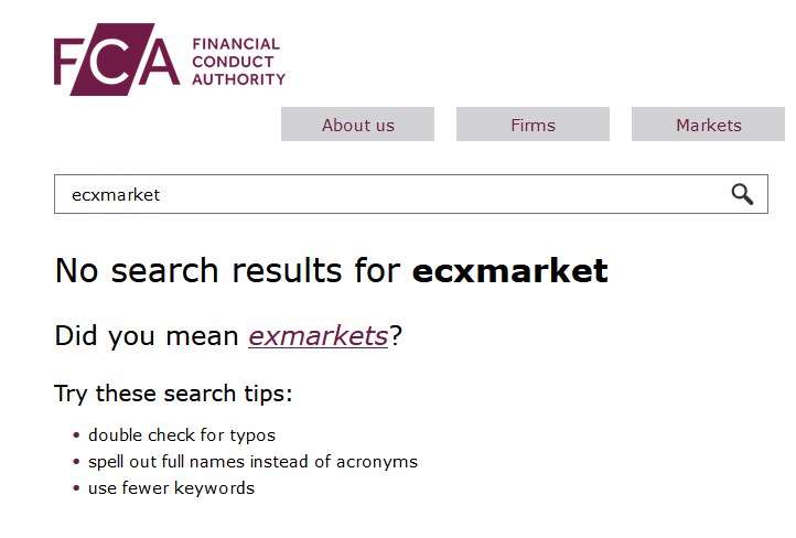 Ecxmarket обман